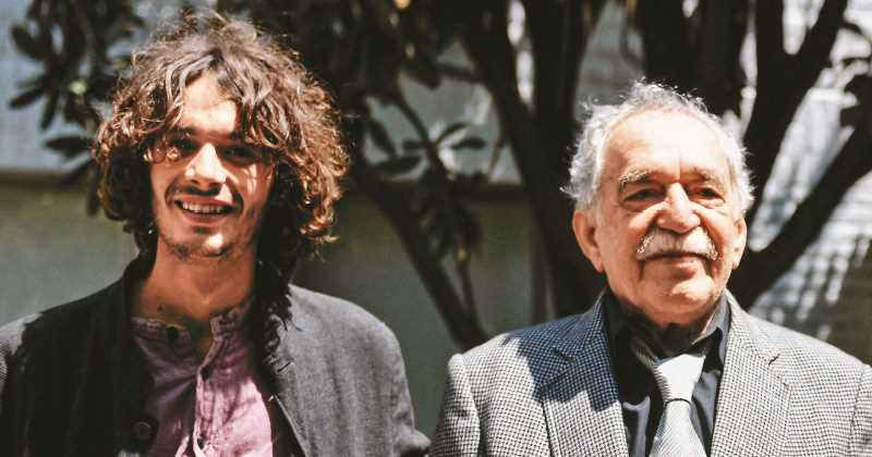 Mateo García Elizon y Gabriel García Márquez